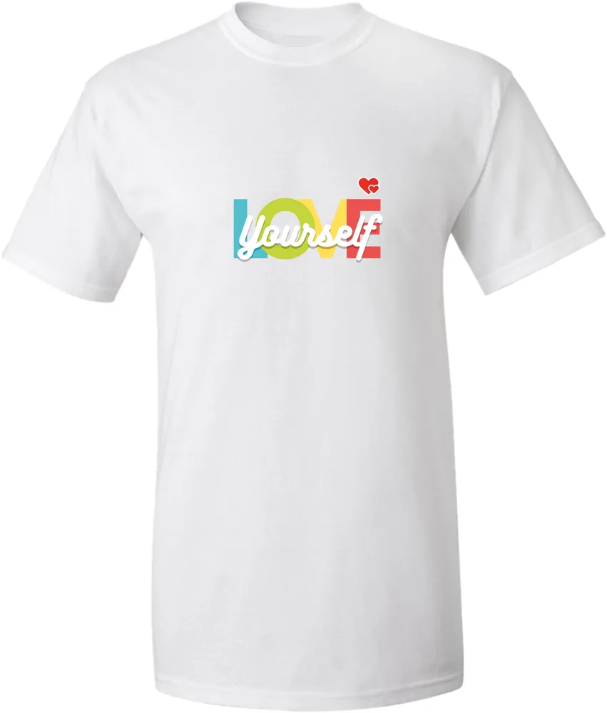 Unisex tričko s nápisem Love Yourself